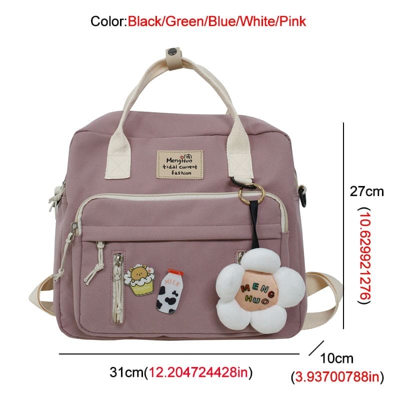 Multifunctional Backpack For Teenage Girls Stylish And Organized Design