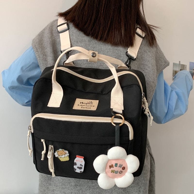 Multifunctional Backpack For Teenage Girls Stylish And Organized Design