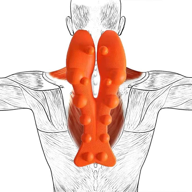 Therapoint Trapezius Trigger Point Massager For Neck Shoulder Pain Relief