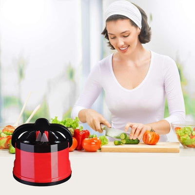 Suction Base Knife Sharpener Tool For Easy Blade Sharpening