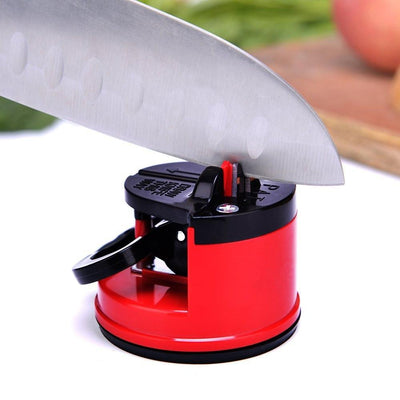 Suction Base Knife Sharpener Tool For Easy Blade Sharpening