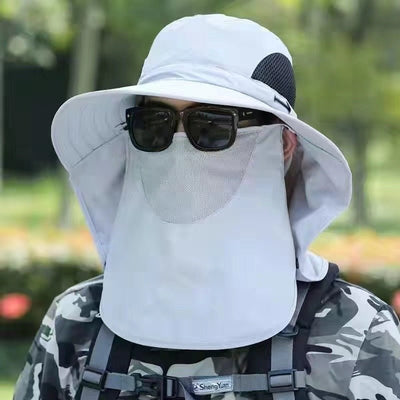 Summer Sun Hat With Removable Outdoor Visor For UV Protection