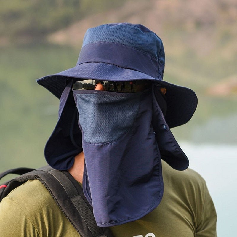 Summer Sun Hat With Removable Outdoor Visor For UV Protection