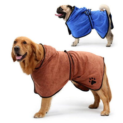 Super Absorent Pet Drying Towel For Fast Bath Time Drying