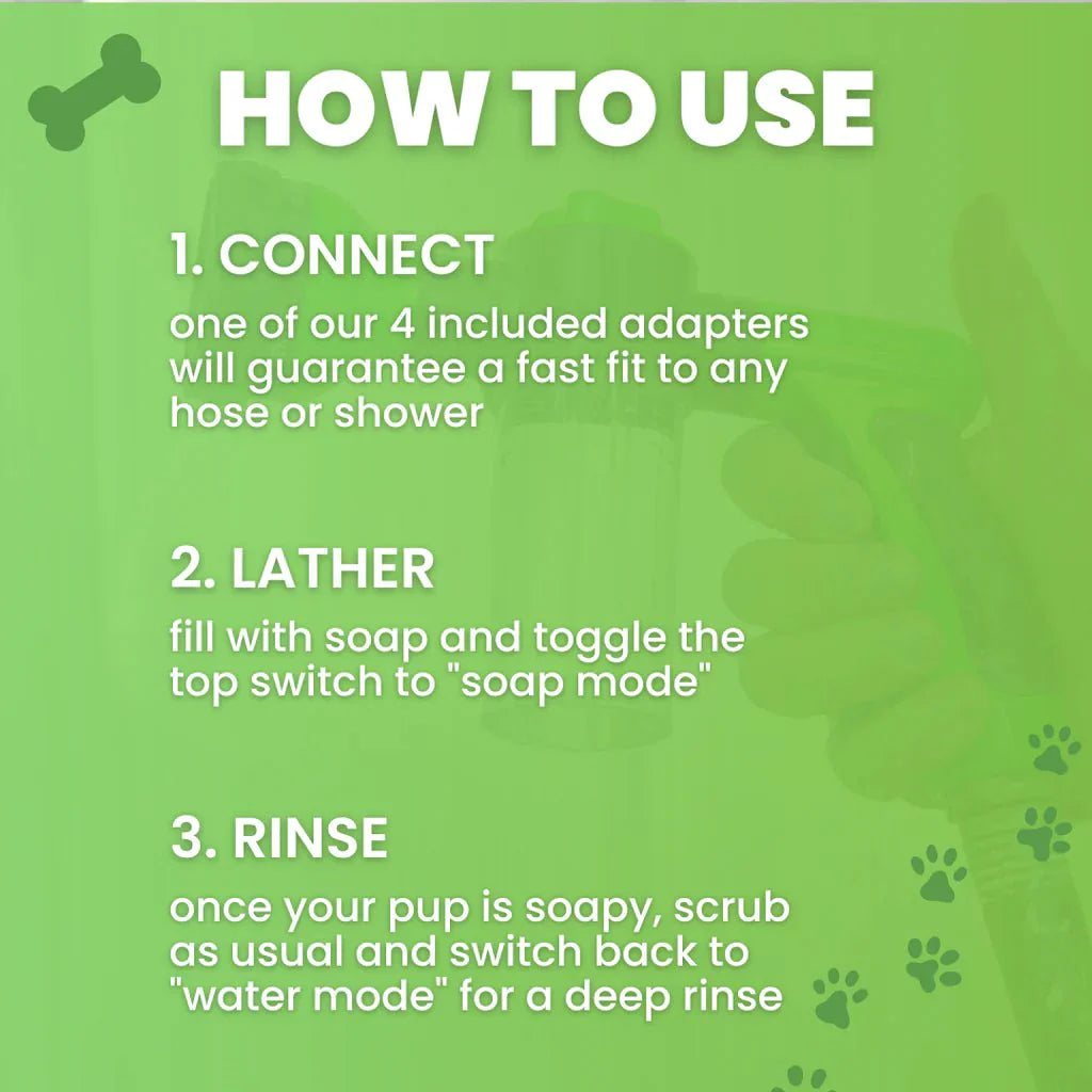 SuperJet Pup Dog Bath Cleaner For Easy Pet Grooming