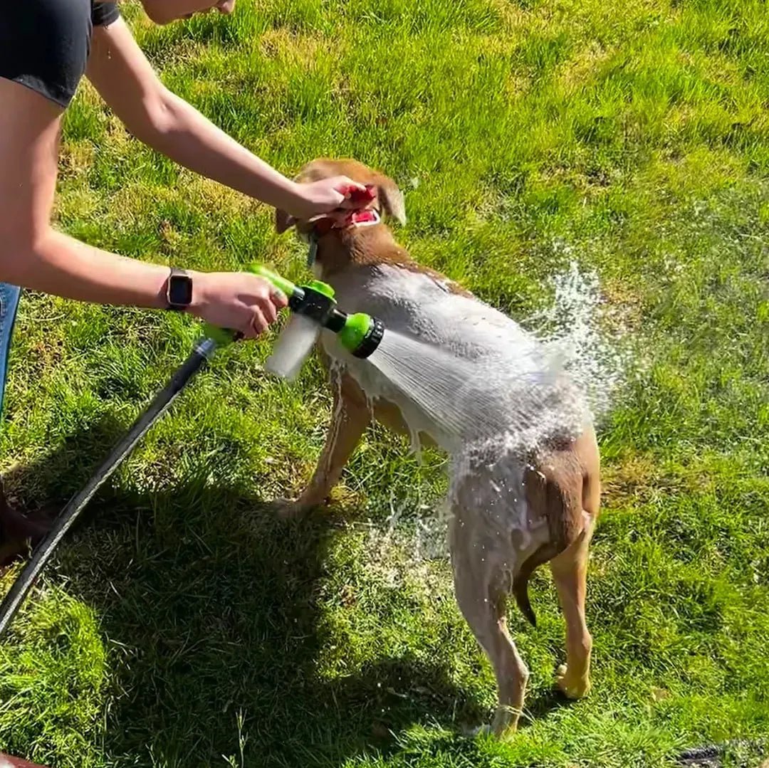SuperJet Pup Dog Bath Cleaner For Easy Pet Grooming