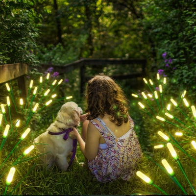 Swaying Solar Garden Lights Set For Magical Night Outdoor Glow