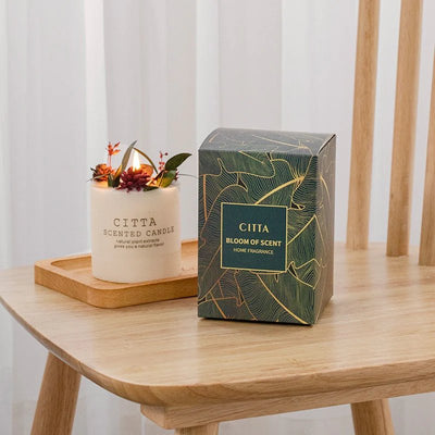 Soy Wax Scented Candle Romantic Aromatherapy Pillar Candle
