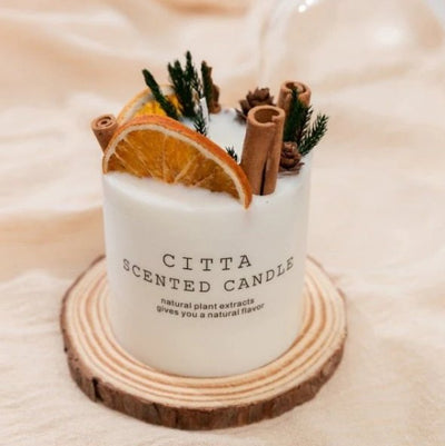 Soy Wax Scented Candle Romantic Aromatherapy Pillar Candle