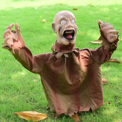 Swing Halloween Voice Control Ghost Decoration Outdoor Prop