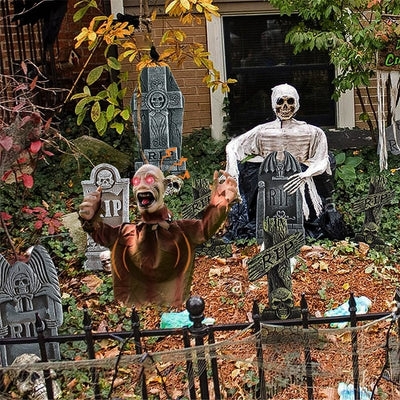 Swing Halloween Voice Control Ghost Decoration Outdoor Prop