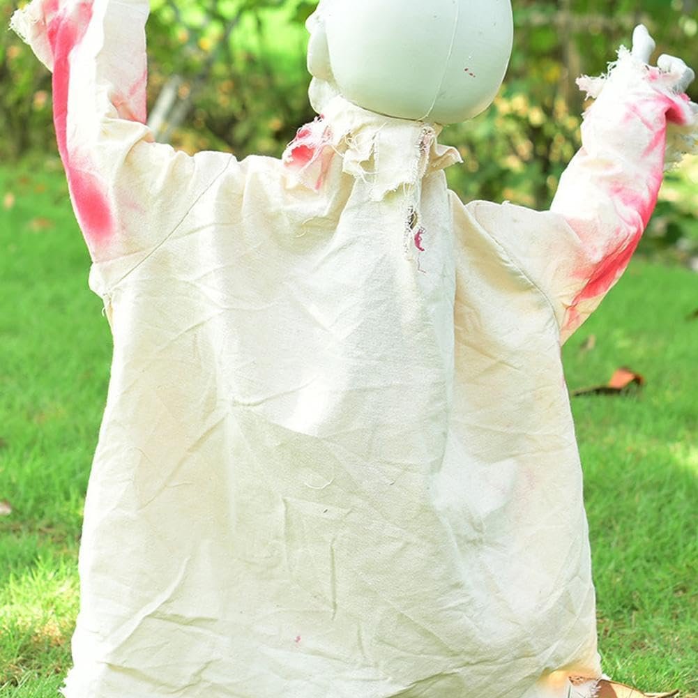 Swing Halloween Voice Control Ghost Decoration Outdoor Prop