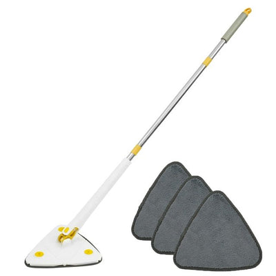 Telescopic Triangle Mop 360 Degree Rotatable Extendable Handle Cleaning Tool
