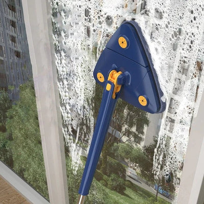 Telescopic Triangle Mop 360 Degree Rotatable Extendable Handle Cleaning Tool