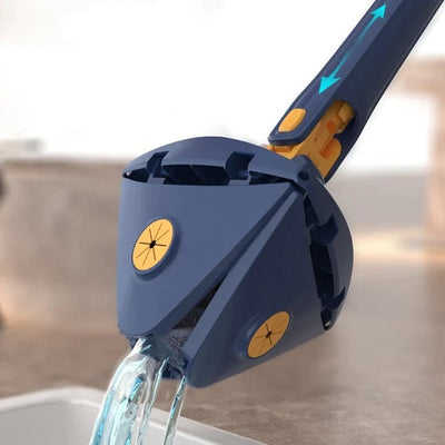 Telescopic Triangle Mop 360 Degree Rotatable Extendable Handle Cleaning Tool