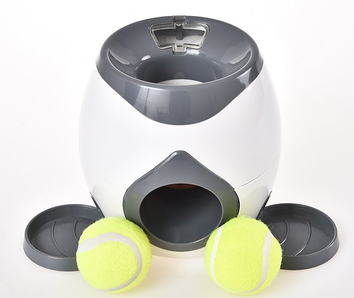Automatic Tennis Ball Feeder With Reward System For Practice Sessions