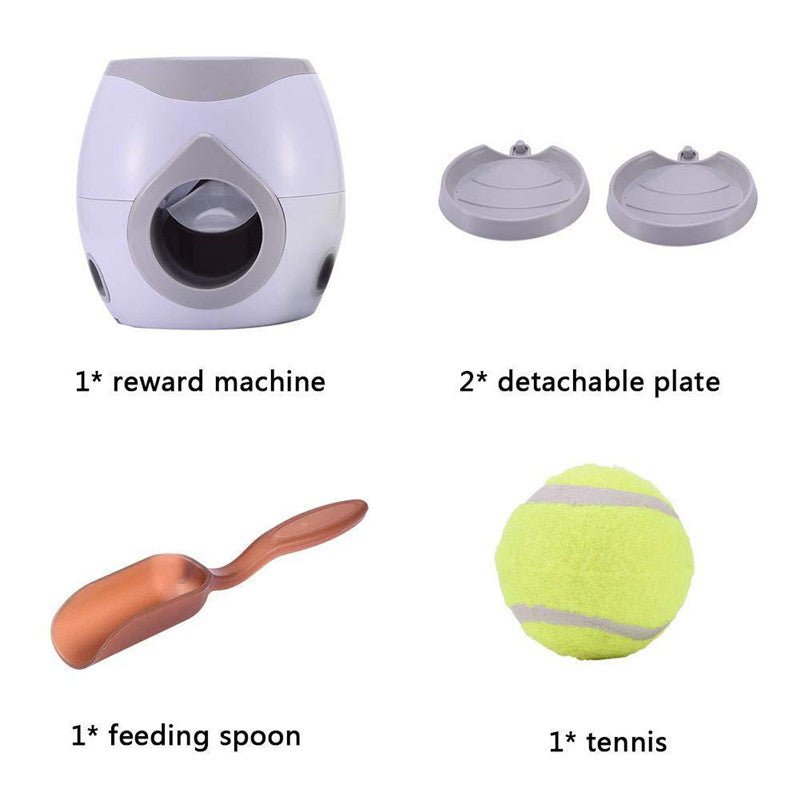 Automatic Tennis Ball Feeder With Reward System For Practice Sessions