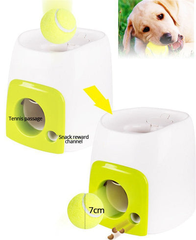 Automatic Tennis Ball Feeder With Reward System For Practice Sessions