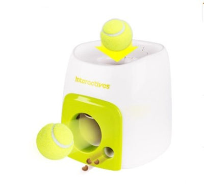 Automatic Tennis Ball Feeder With Reward System For Practice Sessions