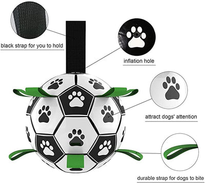 Bouncy Dog Toy Soccer Ball Perfect For Active Play