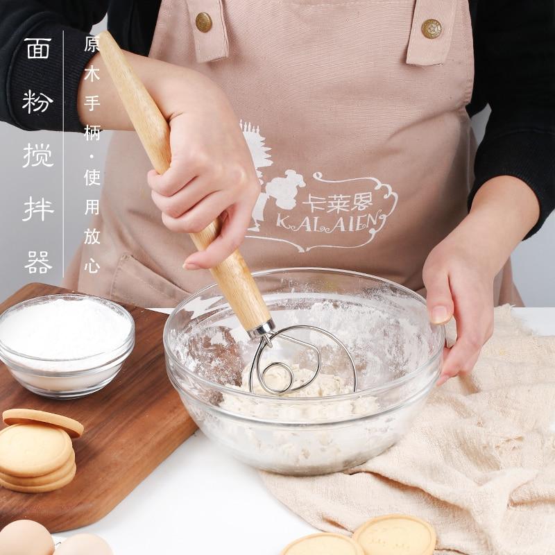 Danish Dough Whisk For Easy Bread Mixing And Baking