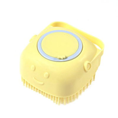 Dog Bath Brush For Easy Gentle Cleaning And Massaging