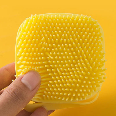 Dog Bath Brush For Easy Gentle Cleaning And Massaging