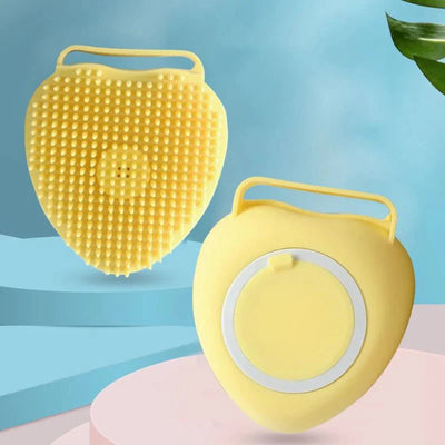 Dog Bath Brush For Easy Gentle Cleaning And Massaging