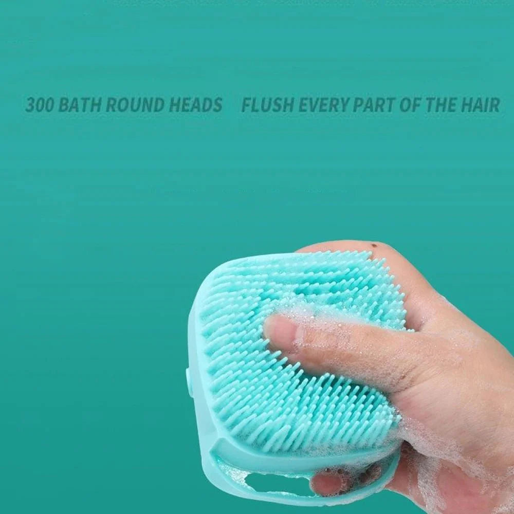 Dog Bath Brush For Easy Gentle Cleaning And Massaging