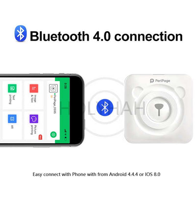 Portable Smartphone Photo Printer Instant Compatible With All Phones
