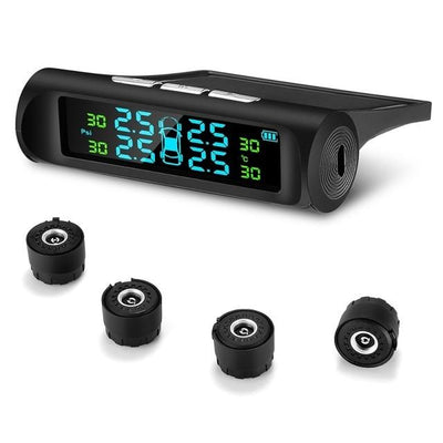 Tire Pressure Monitoring System With Alarm Sensor For Safety