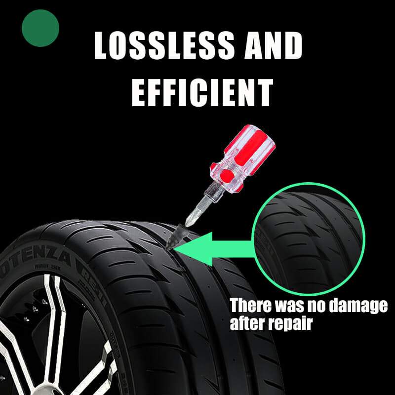Tire Puncture Repair Tool Kit For Car Motorbike Scooter Truck