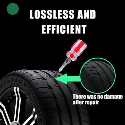 Tire Puncture Repair Tool Kit For Car Motorbike Scooter Truck