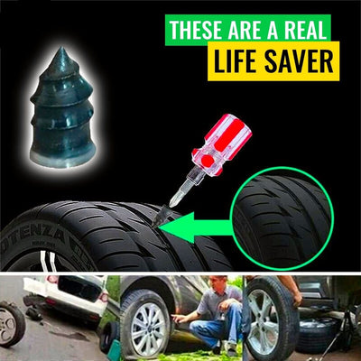 Tire Puncture Repair Tool Kit For Car Motorbike Scooter Truck