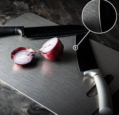 TitanChef 100 Percent Pure Titanium Cutting Board Durable Design