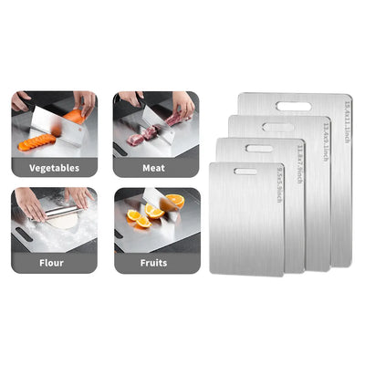 TitanChef 100 Percent Pure Titanium Cutting Board Durable Design