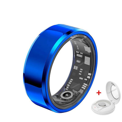 Steel Titanium Smart Ring For Health Tracking Men And Women