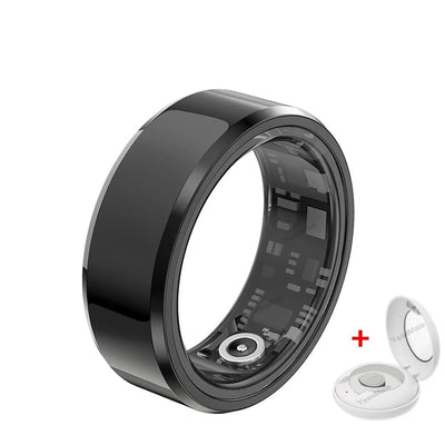 Steel Titanium Smart Ring For Health Tracking Men And Women