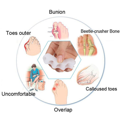 Toe Separator Bunion Corrector For Comfortable Foot Alignment