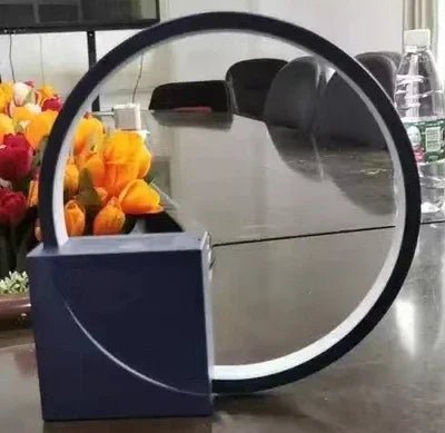 Touch Control Bedside Lamp With Natural Sounds Alarm And Brightness Levels
