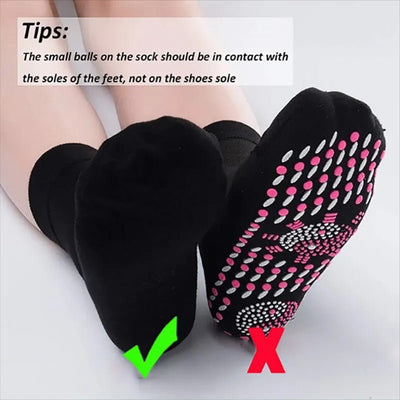 Tourmaline Slimming Health Sock Magnetic Self Heating For Men Women