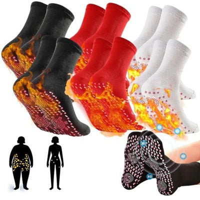 Tourmaline Slimming Health Sock Magnetic Self Heating For Men Women