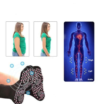 Tourmaline Slimming Health Sock Magnetic Self Heating For Men Women