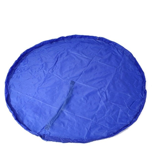 Toy Storage Bag Portable Kids Canvas Cushion Play Mat Organizer