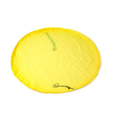 Toy Storage Bag Portable Kids Canvas Cushion Play Mat Organizer