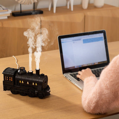 Train Ultrasonic Air Humidifier And Oil Diffuser With Remote Control