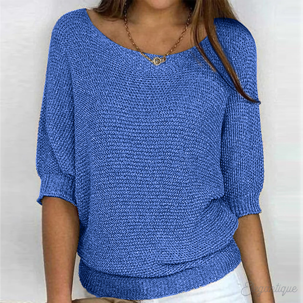 Willemijn Wool Blend Sweater Elegant Comfortable Fit