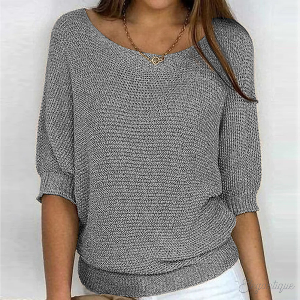 Willemijn Wool Blend Sweater Elegant Comfortable Fit
