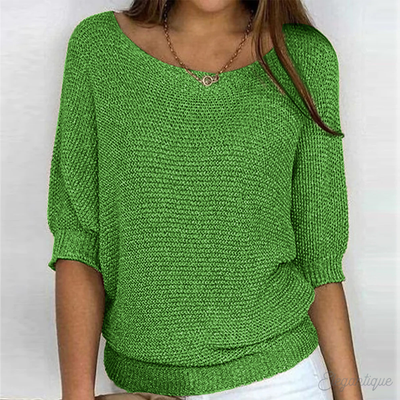 Willemijn Wool Blend Sweater Elegant Comfortable Fit