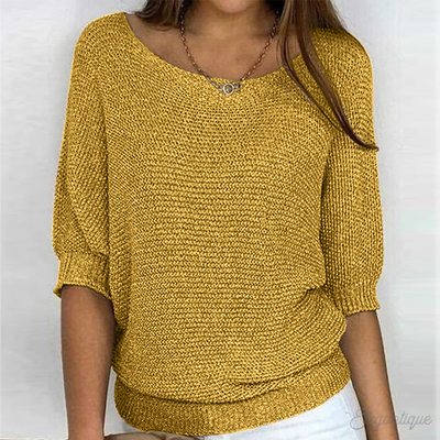 Willemijn Wool Blend Sweater Elegant Comfortable Fit